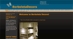 Desktop Screenshot of borboletadecors.com